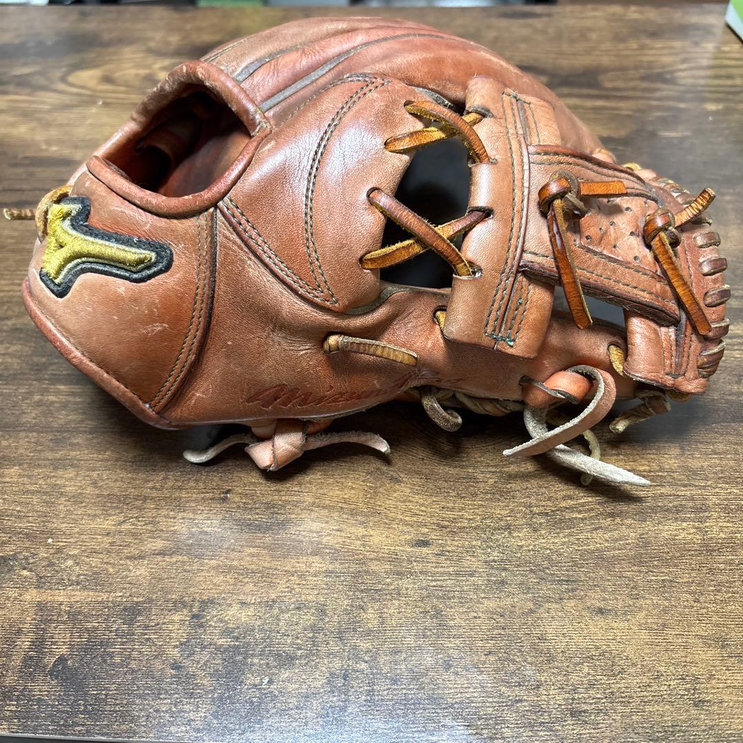 ミズノプロ 軟式グローブ ブラウン