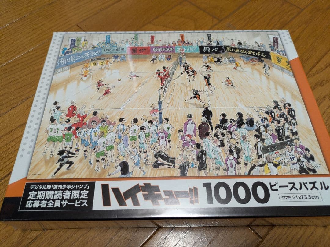 ハイキュー　パズル　アクリルジオラマ　アートボード　新品　5点セット