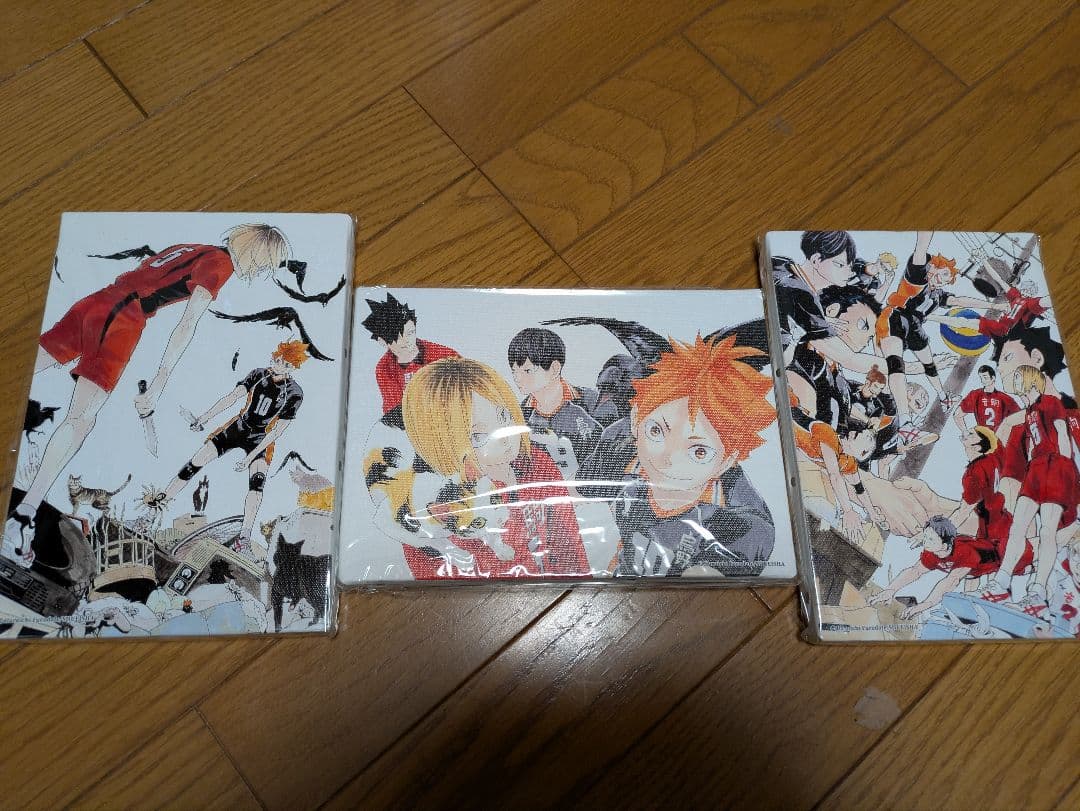 ハイキュー　パズル　アートボード　新品　4点セット