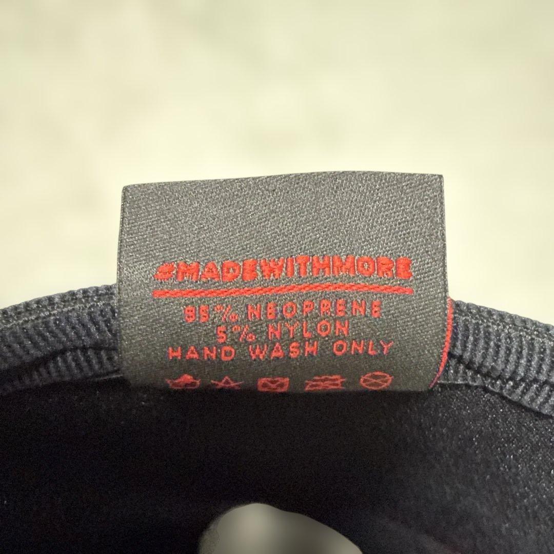 SBD Lサイズ ブラック/レッド　 ウェイトリフティングニースリーブ