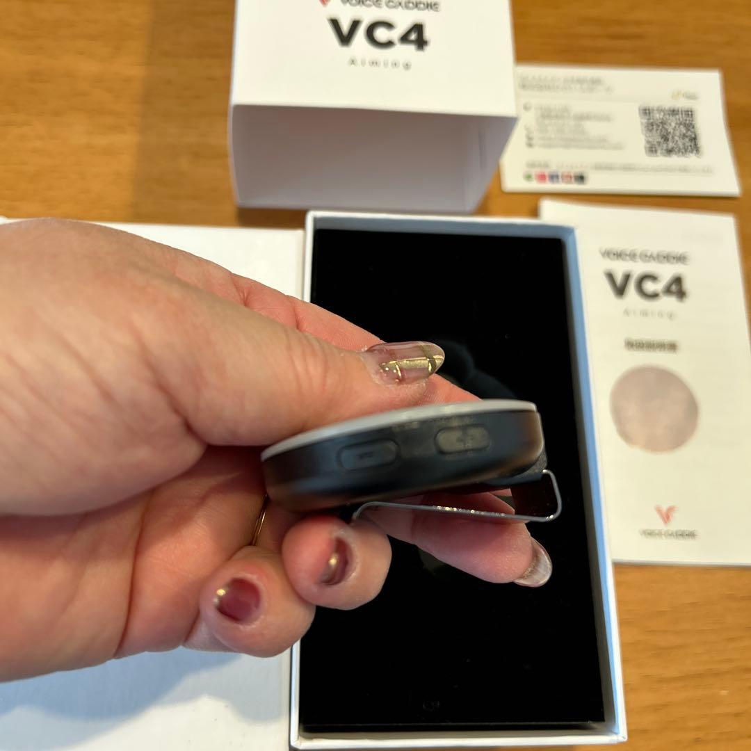 1回使用　ボイスキャディVC4 ゴルフ用距離計