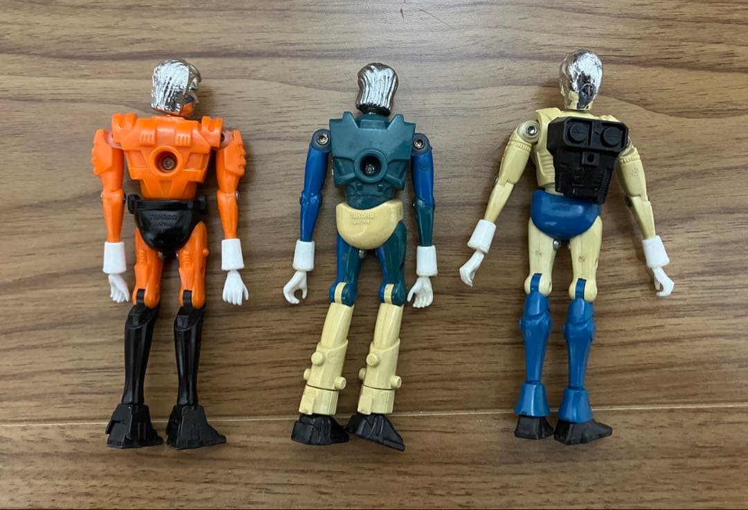 ミクロマン 当時物 ３体セット