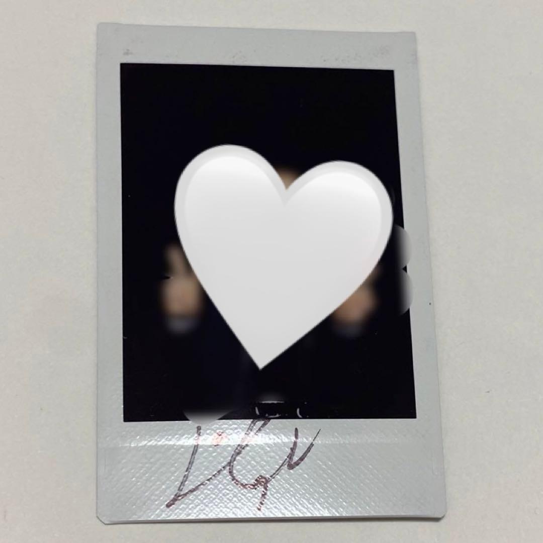 p1harmony インタク 直筆サイン チェキ サポラ トレカ