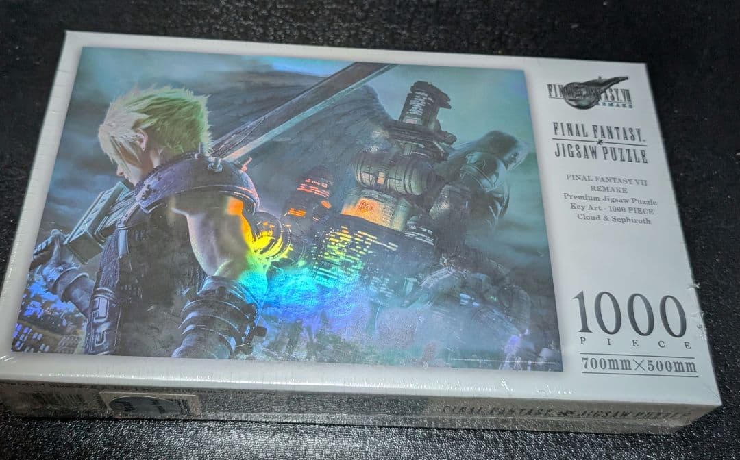 FF7 プレミアムジグソーパズル キーアート クラウド&セフィロス