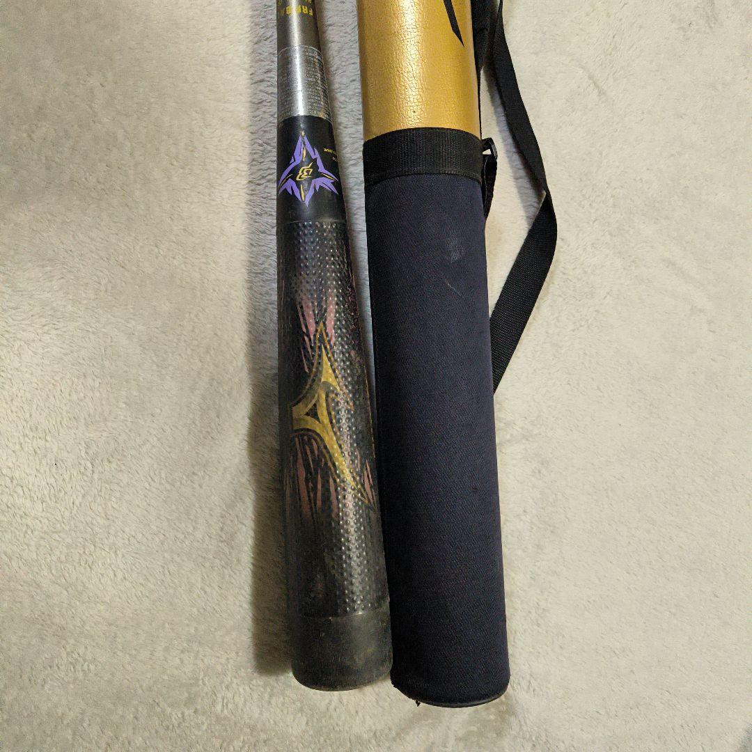 最終値下げ　ミズノ　ビヨンドマックス　メガキング 軟式バット バットケース付き