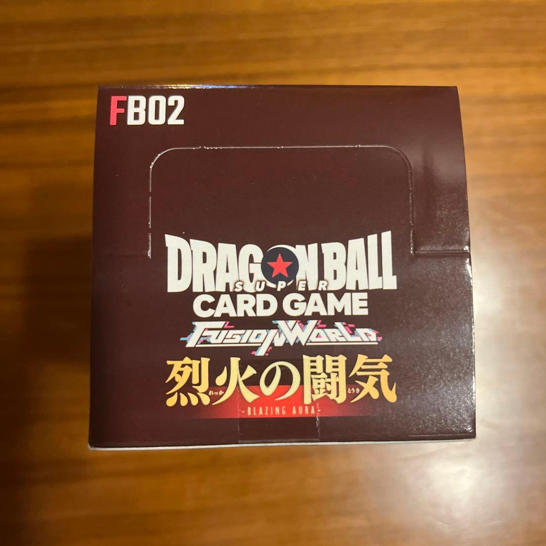 ドラゴンボールスーパーカードゲーム 烈火の闘気 1BOX 新品未開封　テープ付き