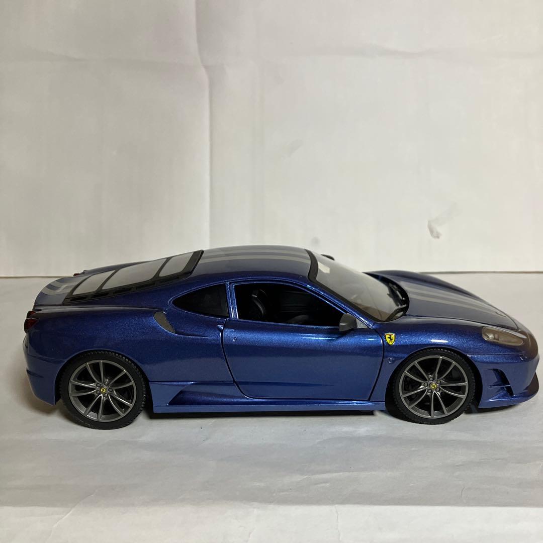 1/18ホットウィール ⭐️フェラーリ　430 スクーデリア⚡️ブルー　箱付き美品✨