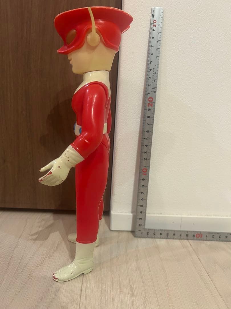 最終値下　当時物　ブルマァク　レッドマン　検）マルサン　マスダヤ　面取れ無ソフビ