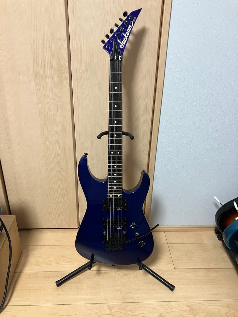 Jacksonスーパーディンキースチューデント中信楽器　超美品　ブルー