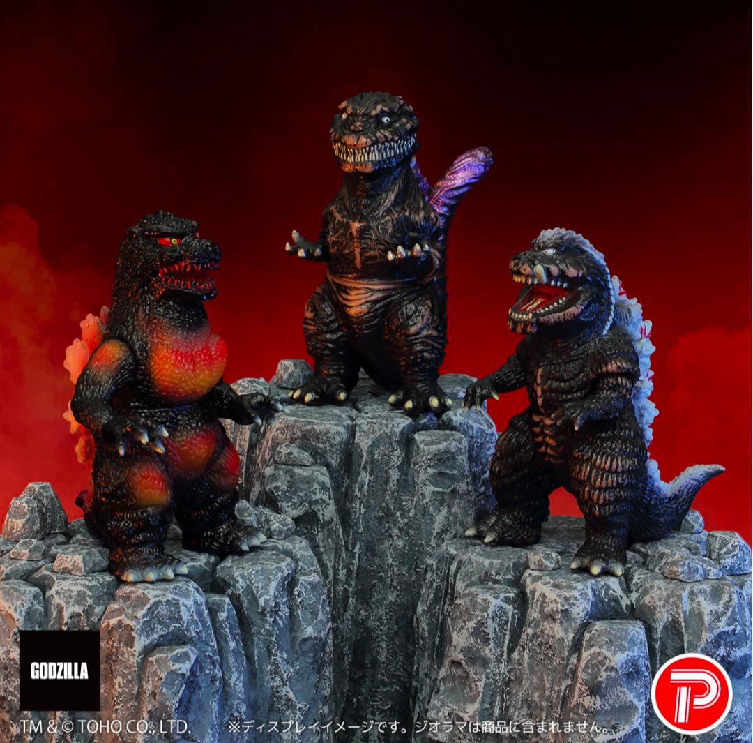 GVA バーニンググロー3体セット(ピコピコ) GODZILLA ゴジラ b