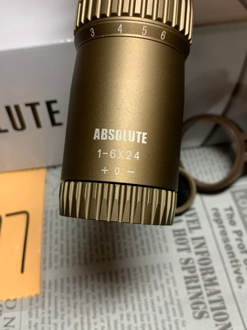 ノーベルアームズ　ABSOLUTE 1624 IR CQB F.D.E. 付属品