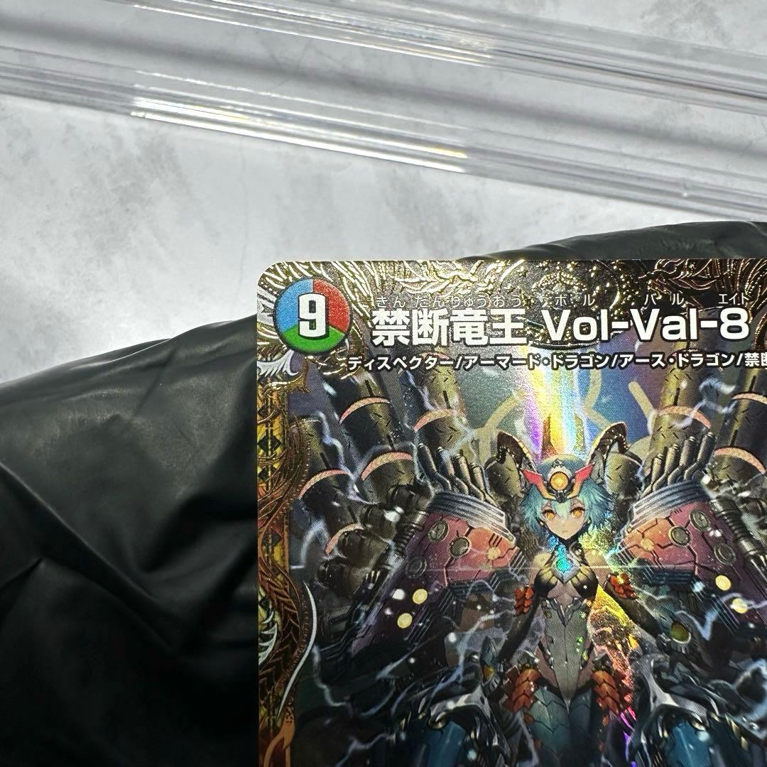 【極美品】禁断竜王 Vol-Val-8 金トレジャー 1枚 自引き ローダー付き