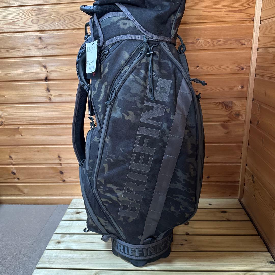 BRIEFING カモフラージュ キャディバッグ　美品