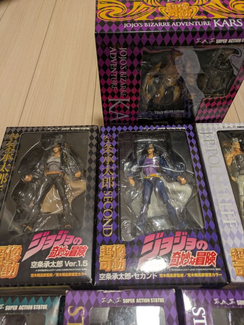 ジョジョの奇妙な冒険 フィギュア18体セット　3部　超像可動