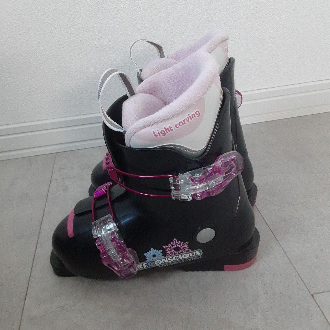 KAZAMA ジュニア スキー4点セット116cm スキーブーツ20cm 女の子