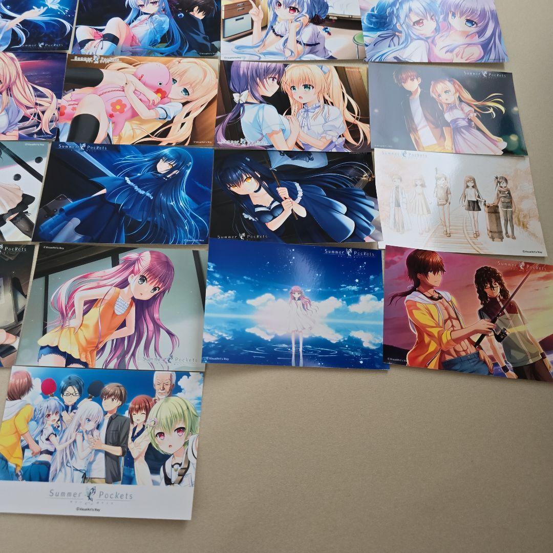 希少　summer pockets　ローソンプリント　L判　2018年