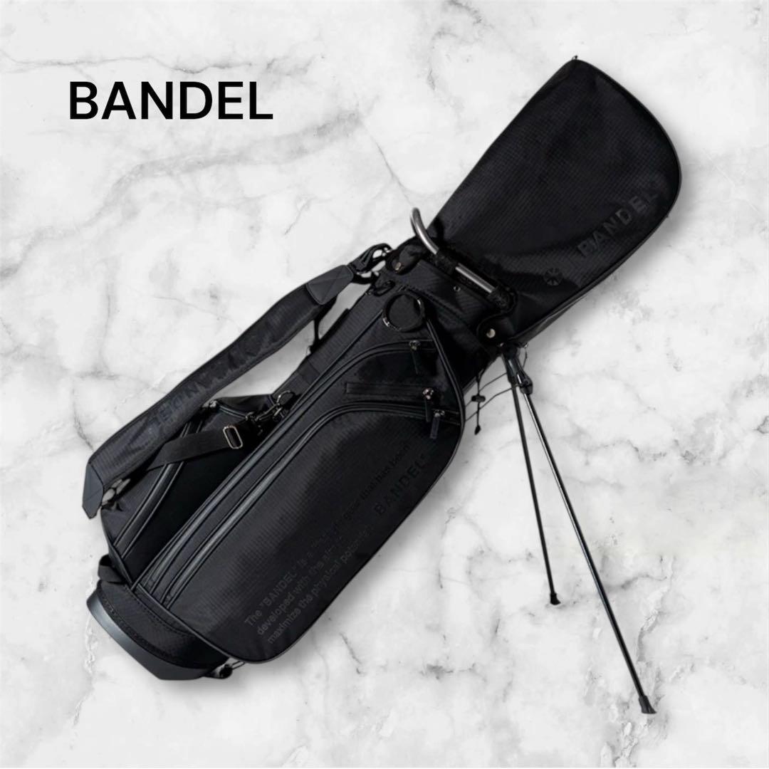 【新品・タグ付き】完売品 BANDEL キャディバッグ ブラックエディション 黒
