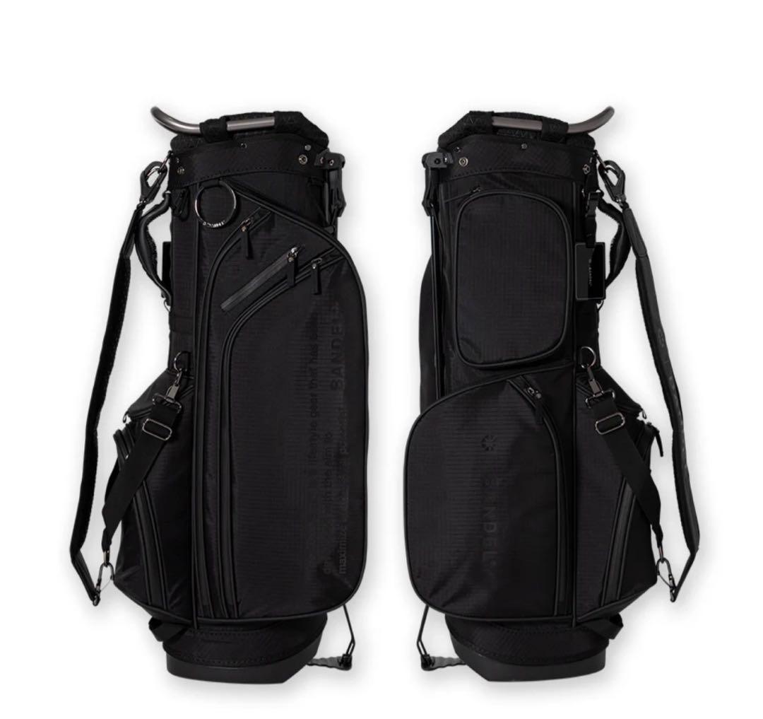 【新品・タグ付き】完売品 BANDEL キャディバッグ ブラックエディション 黒