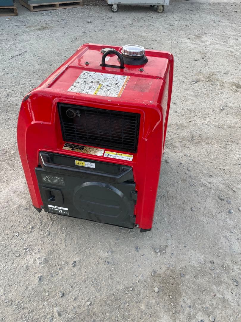 ガソリン式インバーター発電溶接機 Shindaiwa EGW150MD-I です