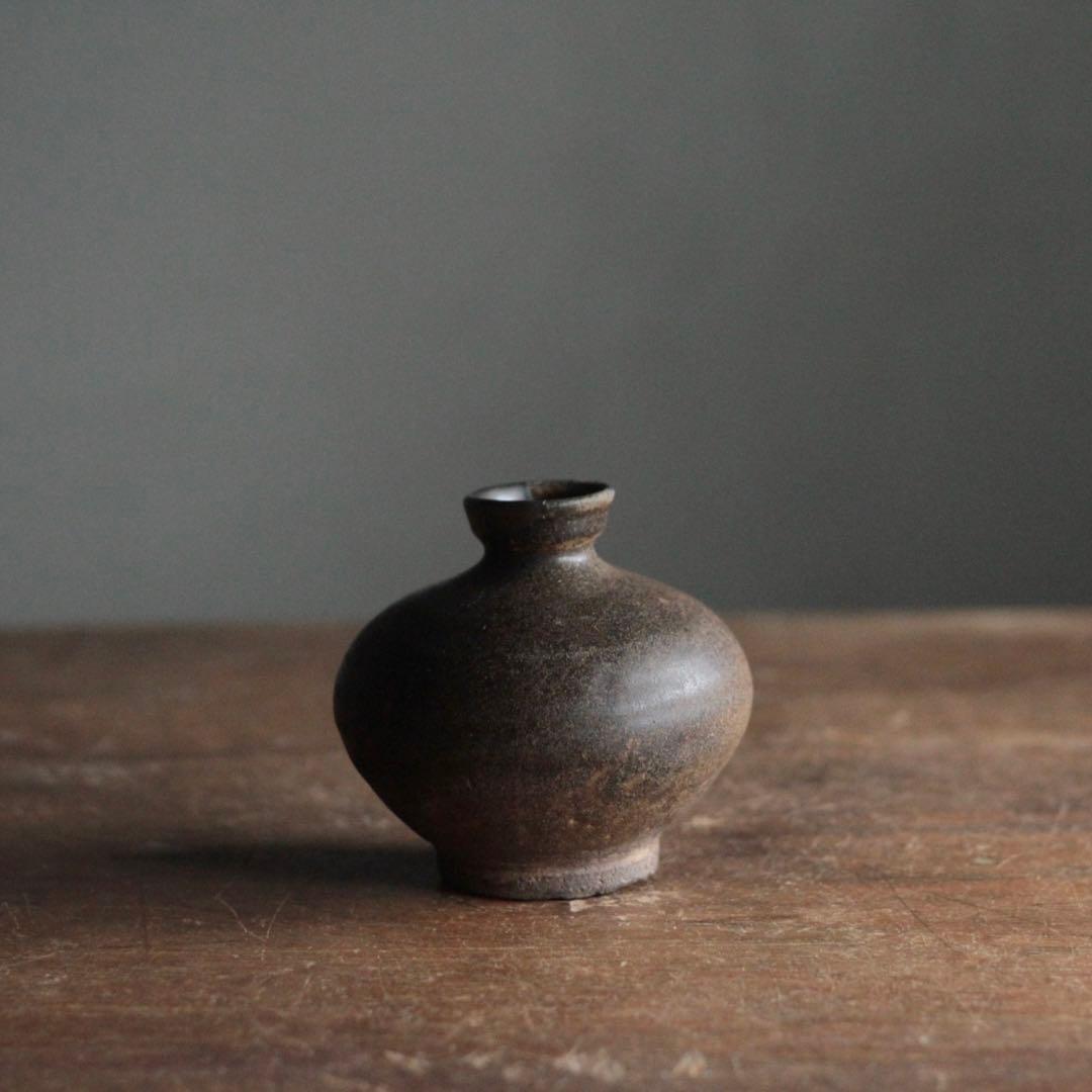 黒高麗 徳利 朝鮮美術 古美術 古道具 アンティーク 酒器