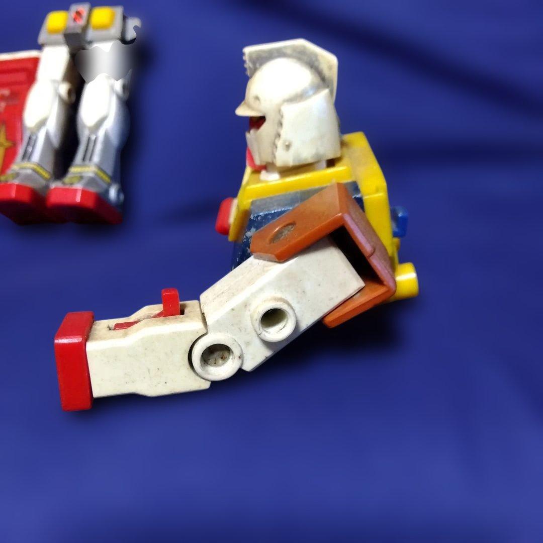 昭和激レア【超合金　機動戦士ガンダム　合体セット】　クローバー社。約４０年前の物