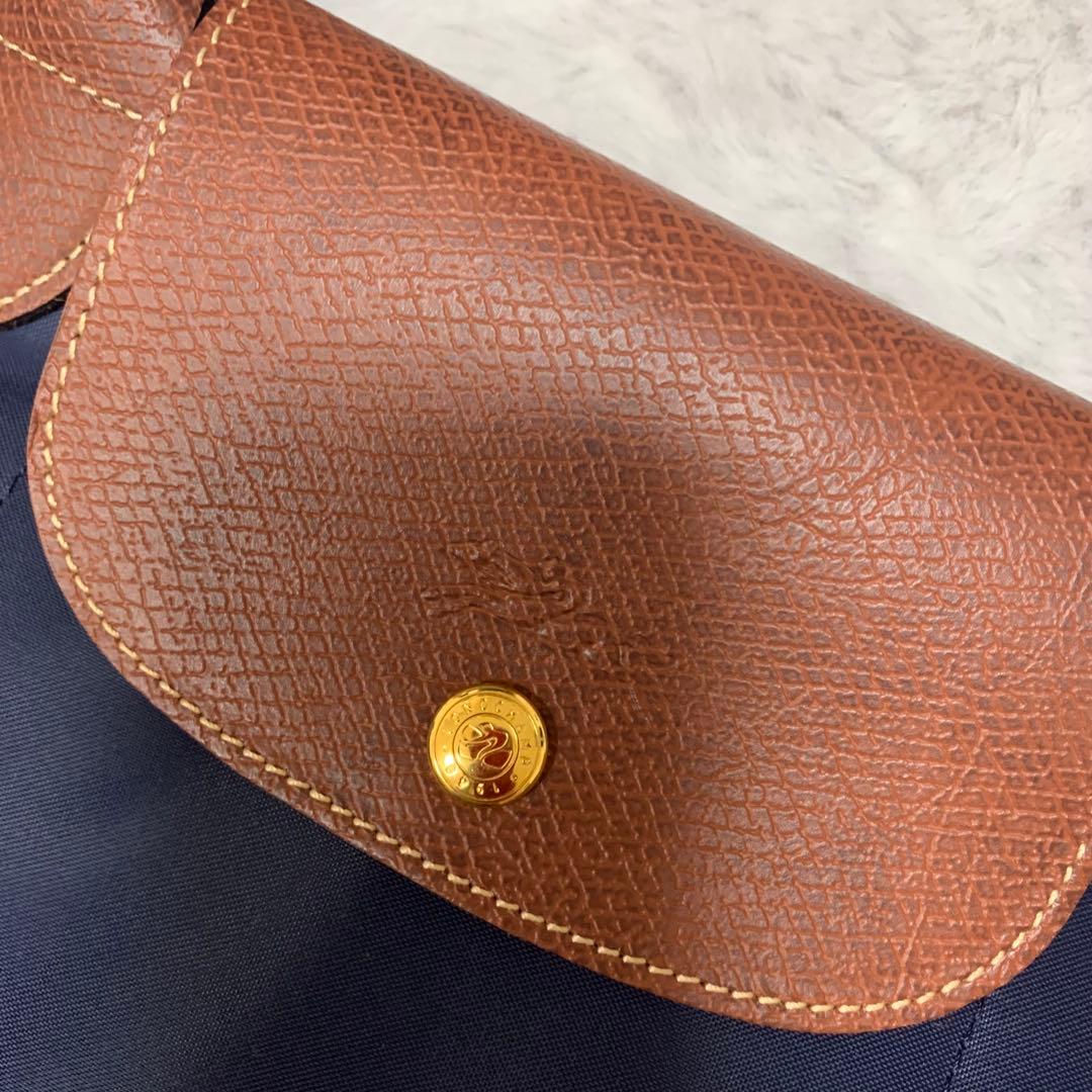 ロンシャン　LONGCHAMP ルプリアージュ　トラベルバッグ　ネイビー　旅行