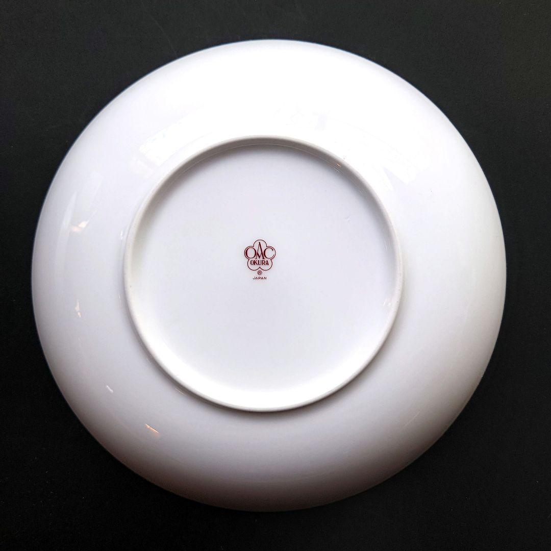 大倉陶園　ブルーローズ　20cm スープ皿　深中皿　金彩　定価8250円×3枚