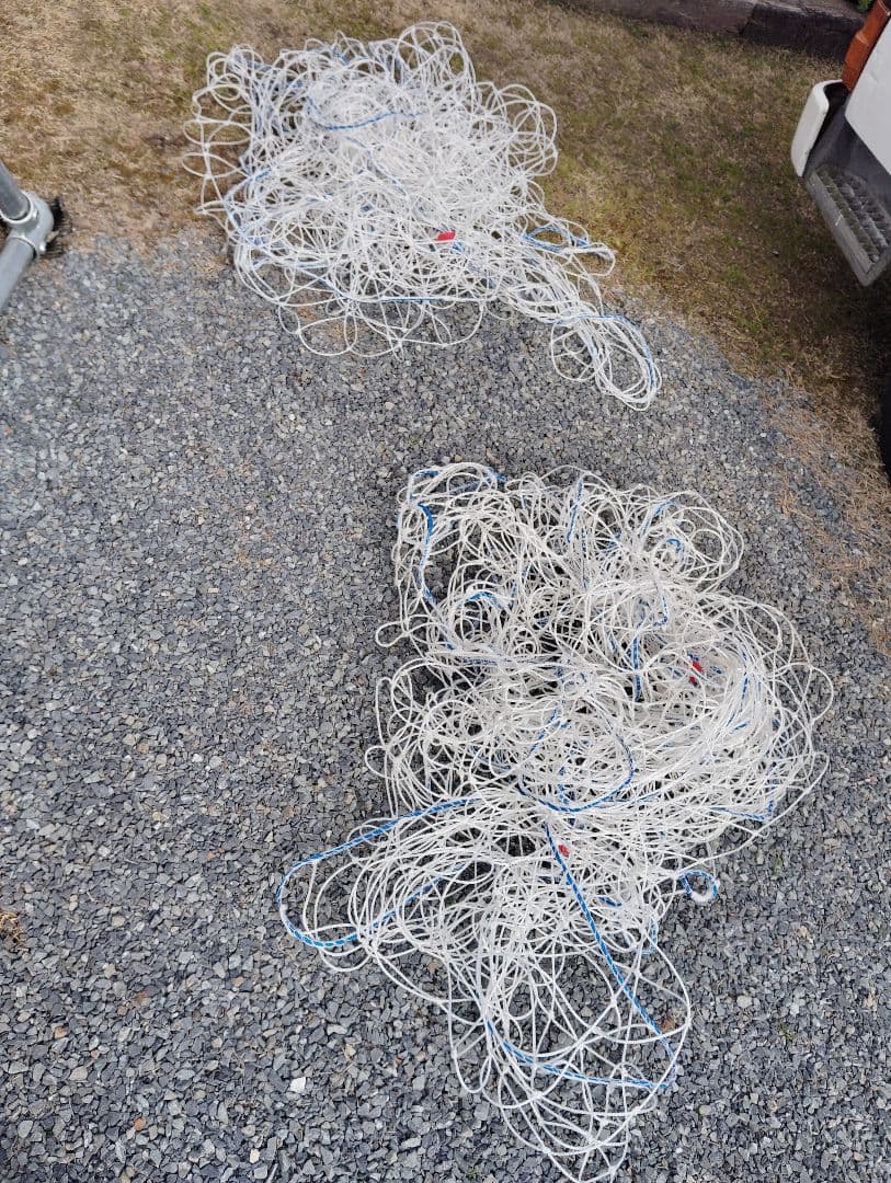 特注品！！公式サイズ フットサルゴール ネット付き 頑丈鉄＋亜鉛メッキ製