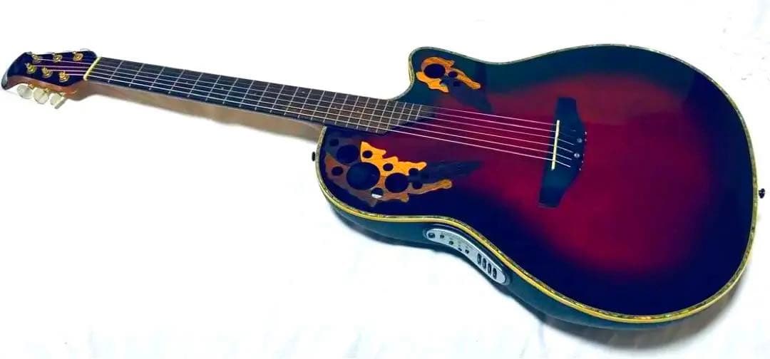 【動作良好・希少品】OVATION CU257-RRB pinnacle