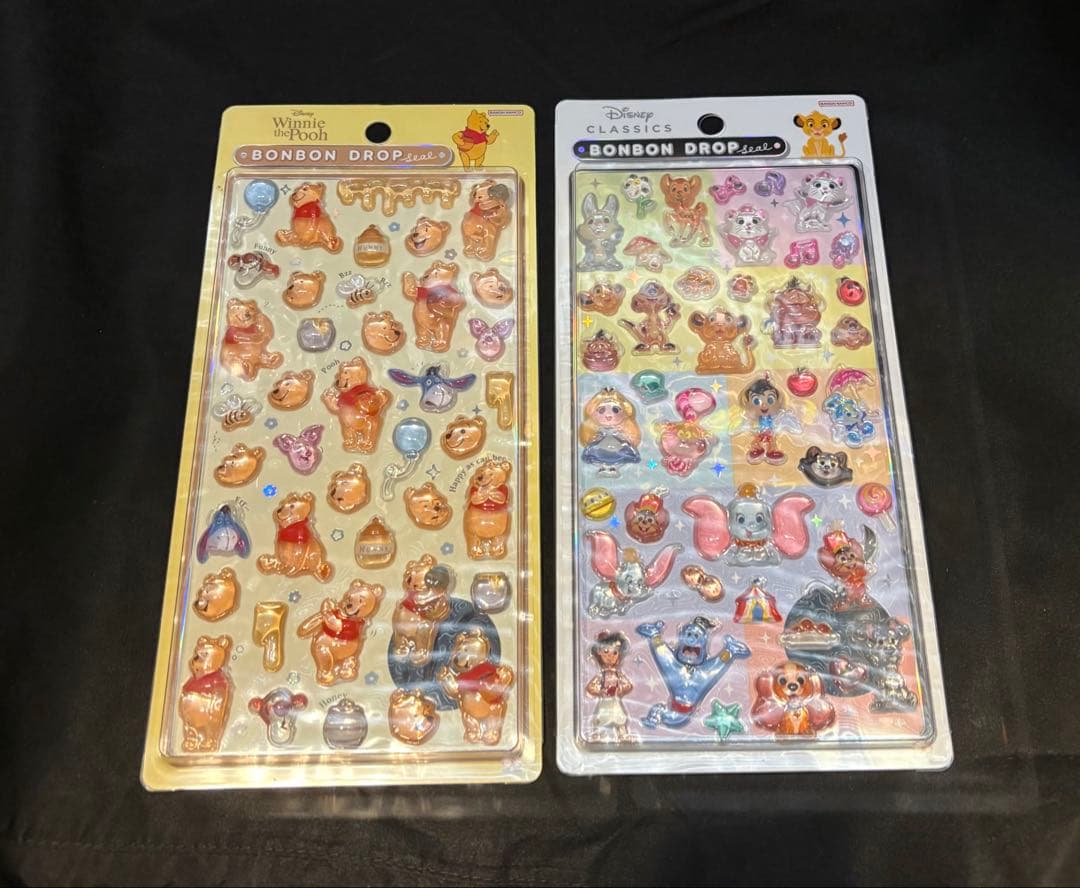 ボンボンドロップシール　ディズニー8種セット