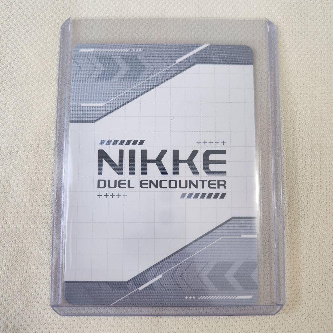NIKKE DUEL ENCOUNTER 箔押しサインカード スノーホワイト