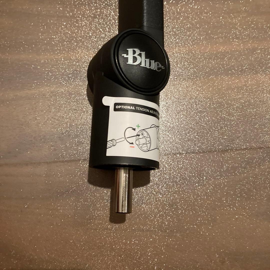 Blue マイクアーム コンパス　ブラック 調整可能