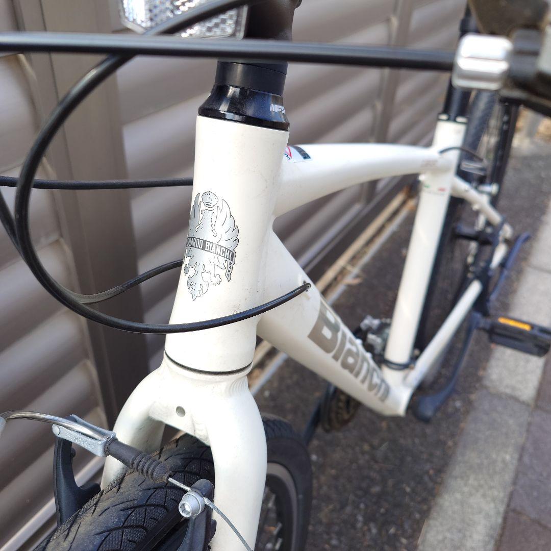 ビアンキ　C-SPORT クロスバイク　ホワイト　43サイズ