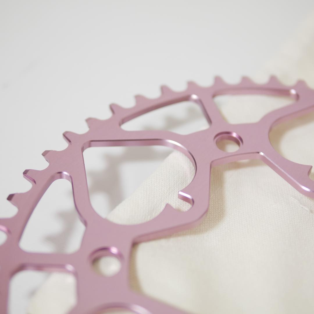 COSPAII チェーンリング　52t　ナローワイドタイプ　cncハートデザイン