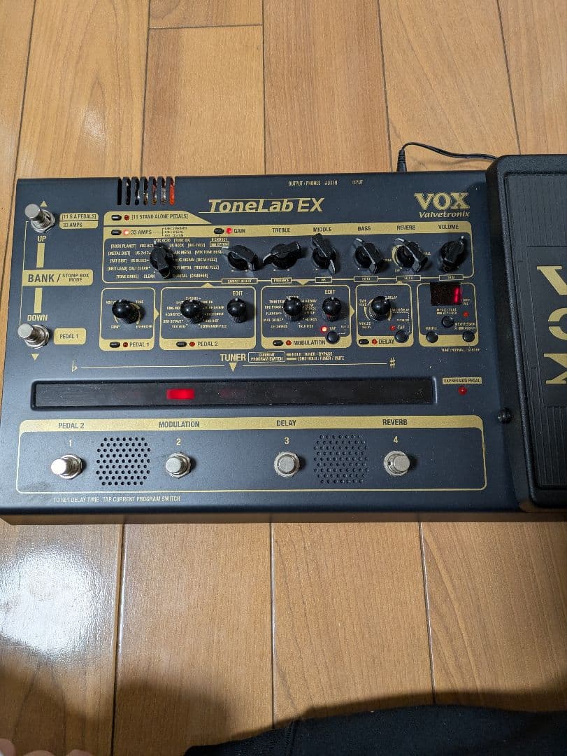 タイムセール！VOX ToneLab EX モデリングエフェクター