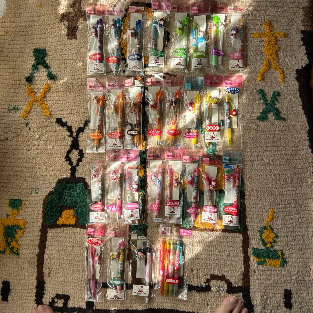 ハローキティご当地ボールペン　未開封27本＋福岡限定４本 バラ売り不可