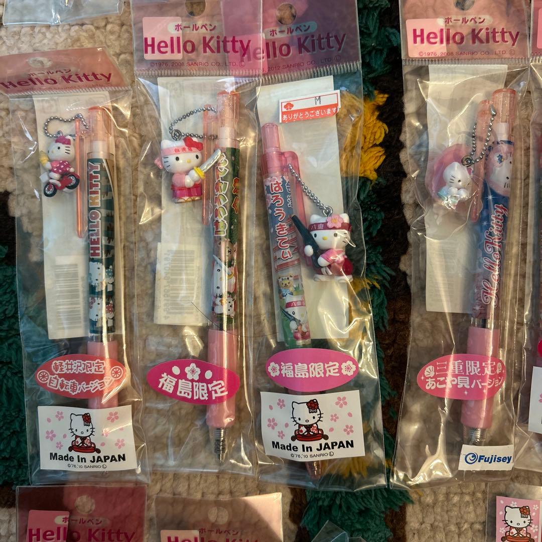 ハローキティご当地ボールペン　未開封27本＋福岡限定４本 バラ売り不可