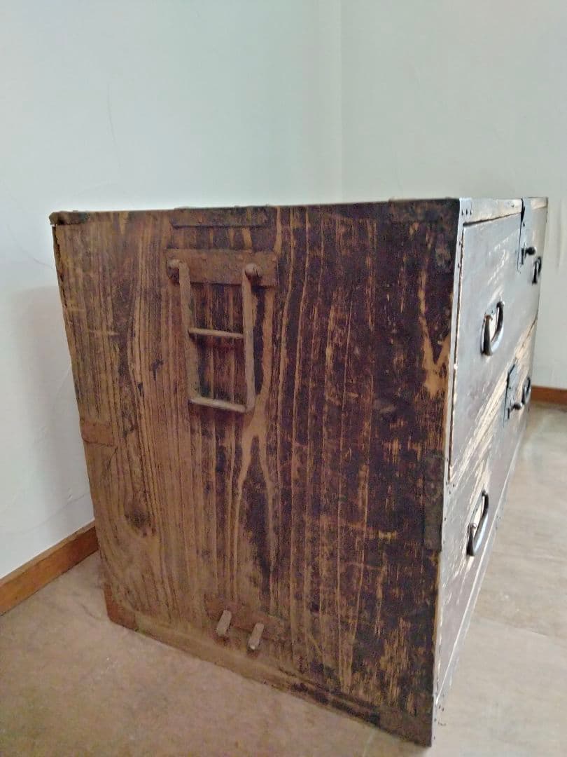 アンティーク　　引き出し箪笥　タンス　総桐　古道具