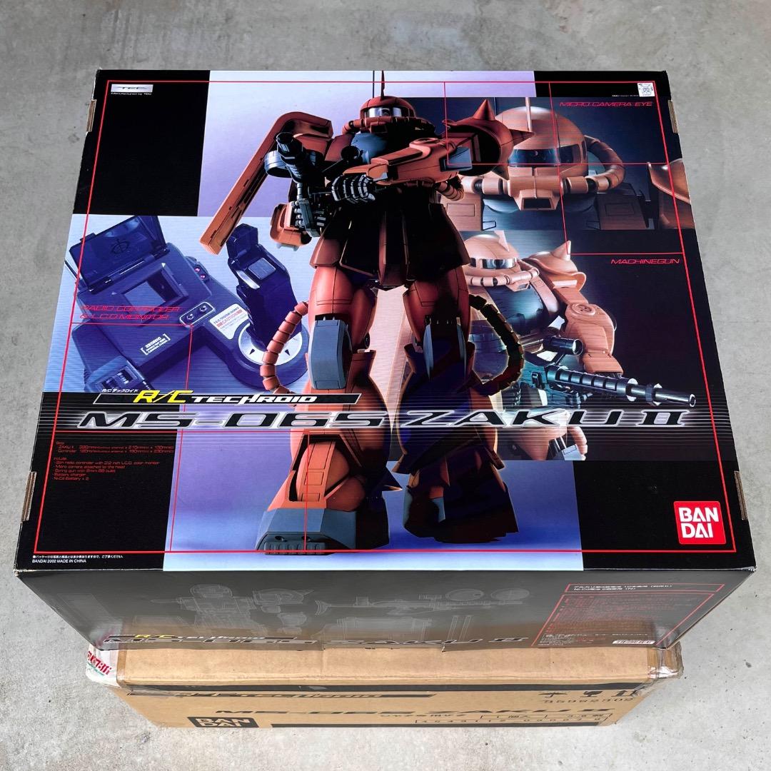 BANDAI R/Cテックロイド MS-06S ZAKUⅡ シャア専用ザク