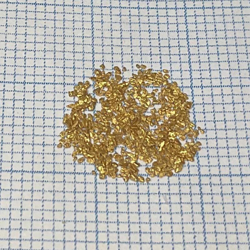 山*登様 ★砂金★北海道新十津川町　総富地川産★ 0.214g