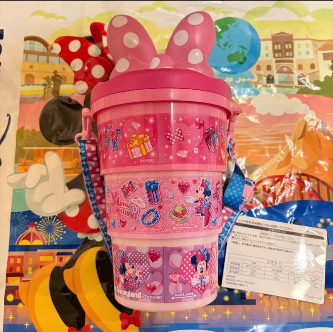 ミニー　ポップコーンバケット