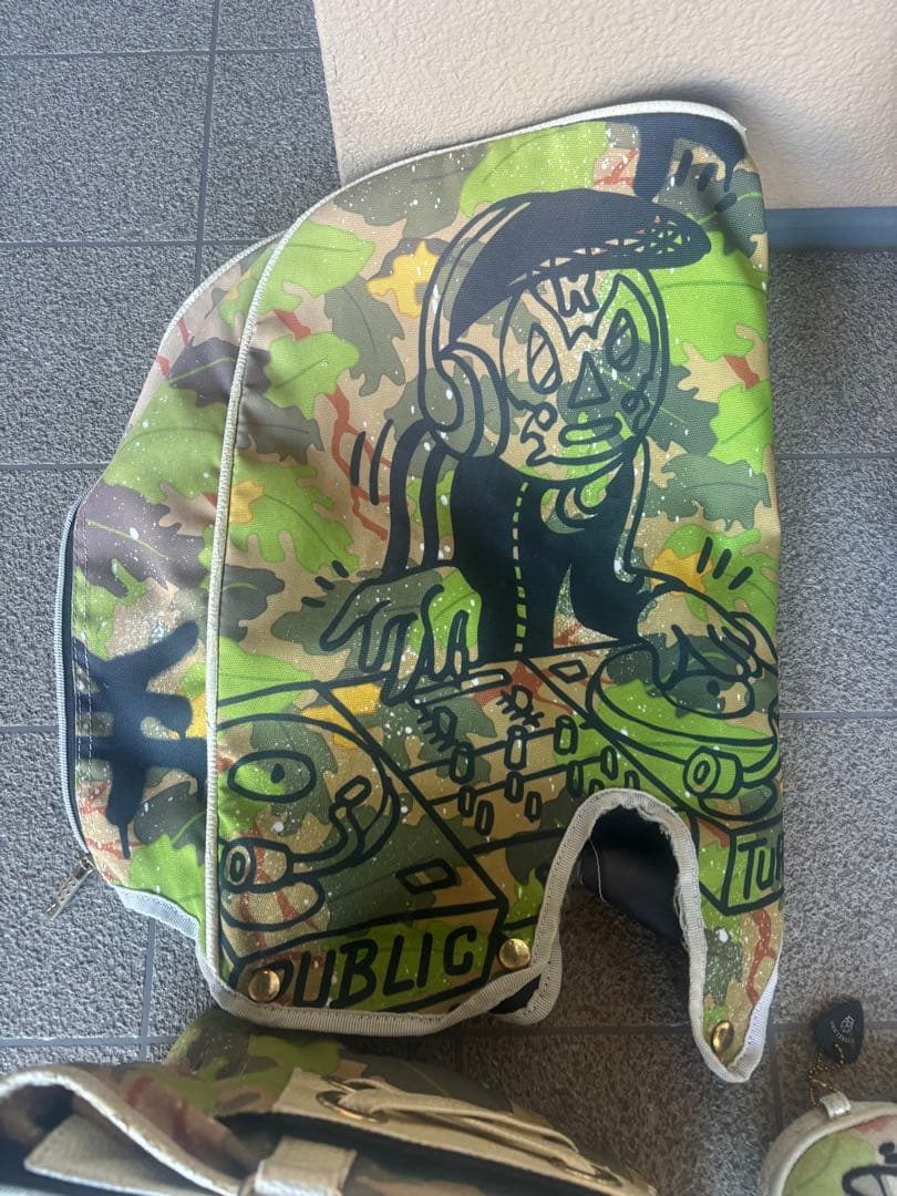 即完売モデル ラッセルノ キャディバッグ ヘッドカバー カートバッグ セット