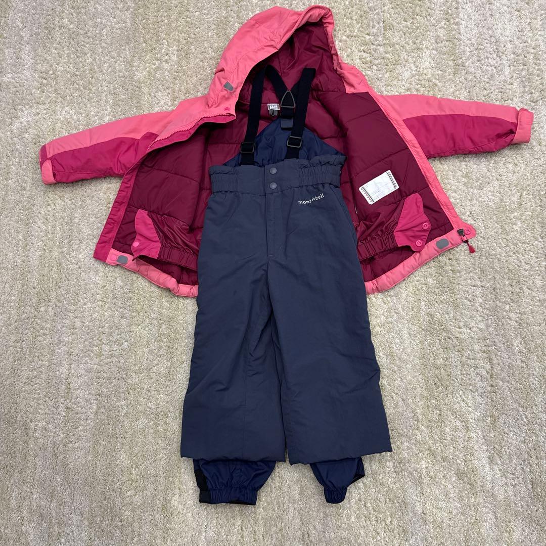 モンベル スノーボードウエア パウダーライト パーカ パウダーステップ パンツ
