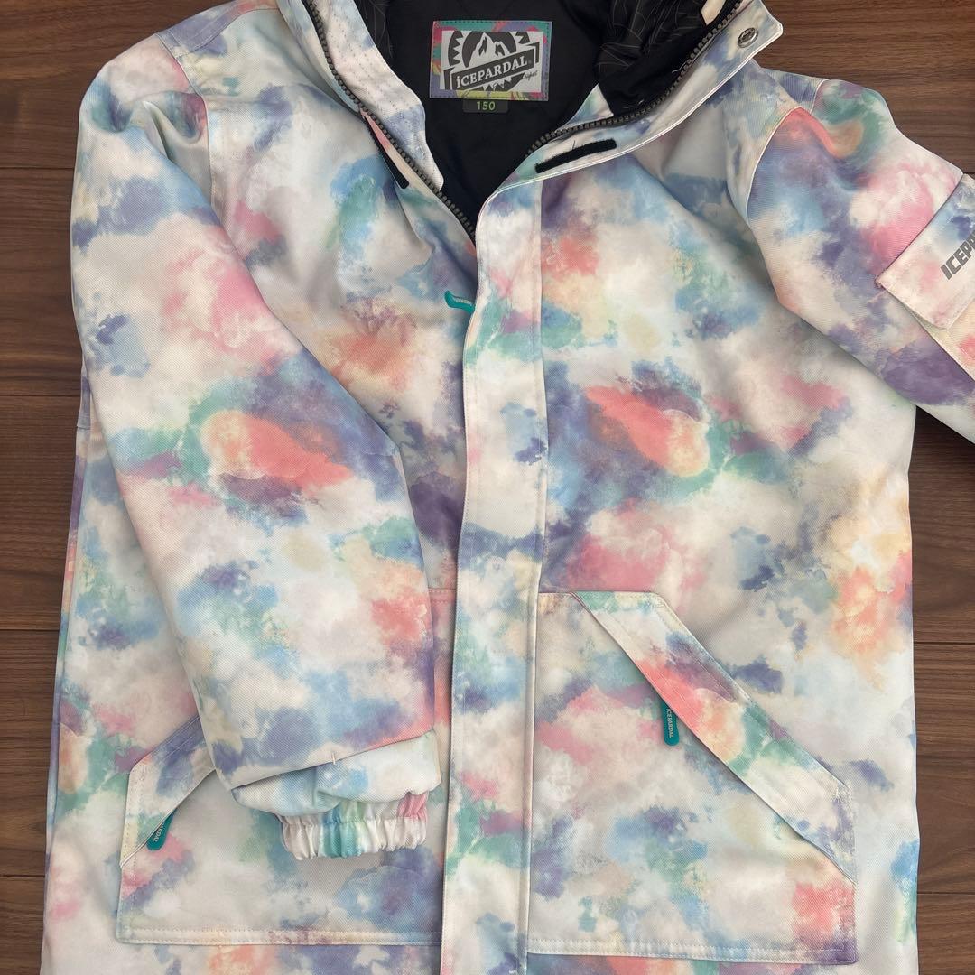 ICEPEARLスノーボードウェア スキーウェア　上下　セット　雪遊び　150
