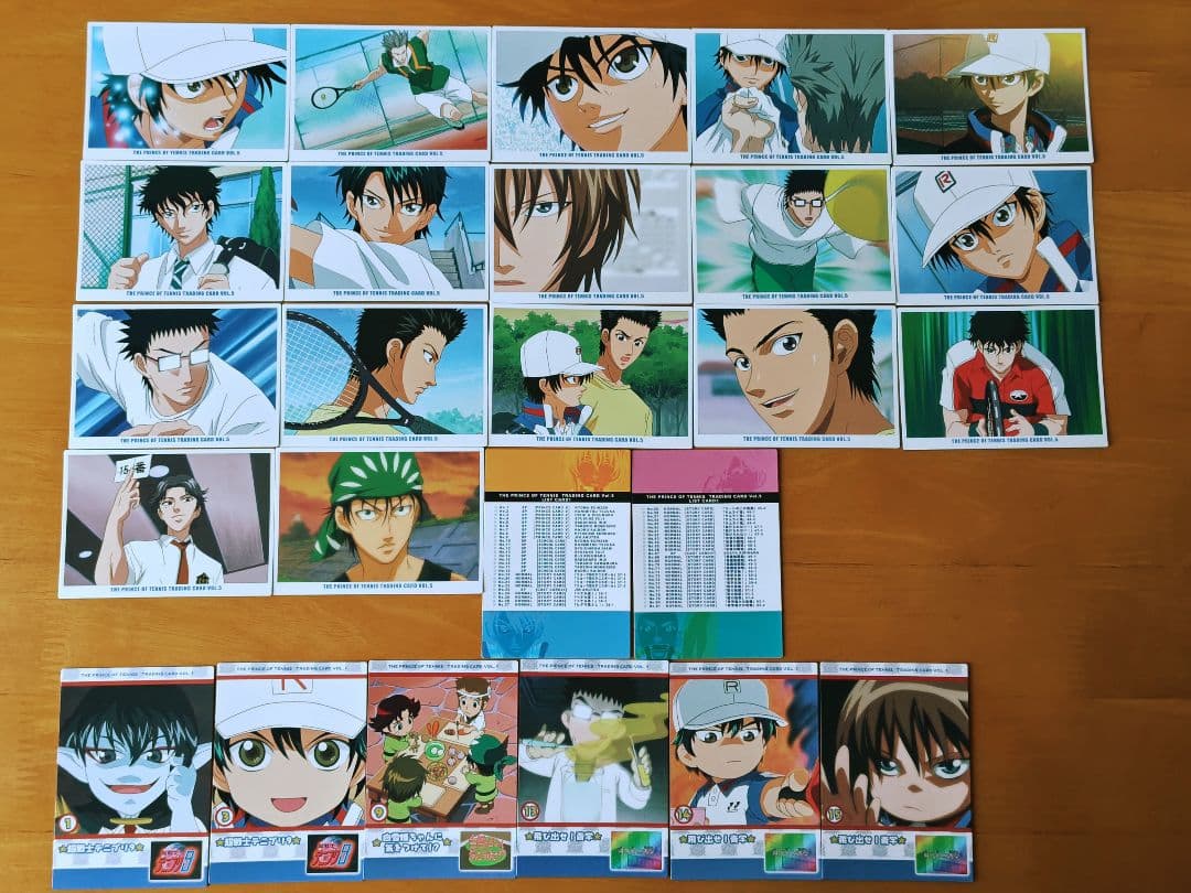 日*5様 テニスの王子様　トレカ　208枚