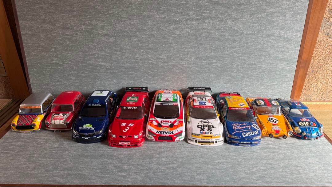 【O-1951】タミヤ ラジコン スペアボディ 9台セット ジャンク