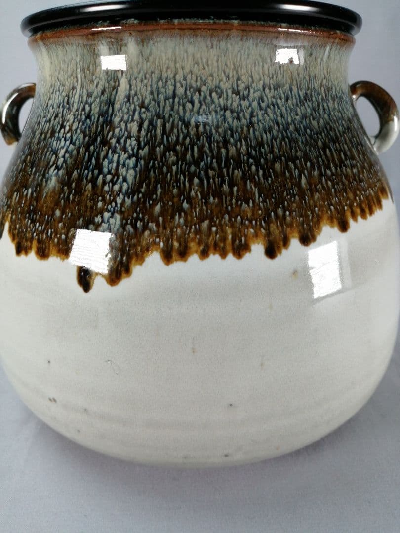 【茶事具】佐平造　朝鮮唐津水指　水指416