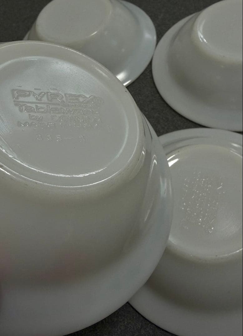 米軍 実物 PYREX ボウル 4枚 ②