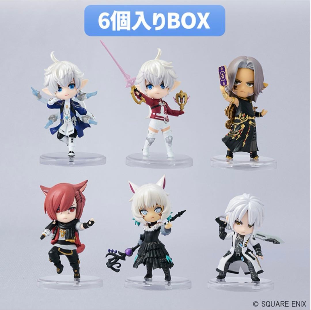 ファイナルファンタジーXIV　ミニチュアフィギュアコレクション　Vol.1　6個