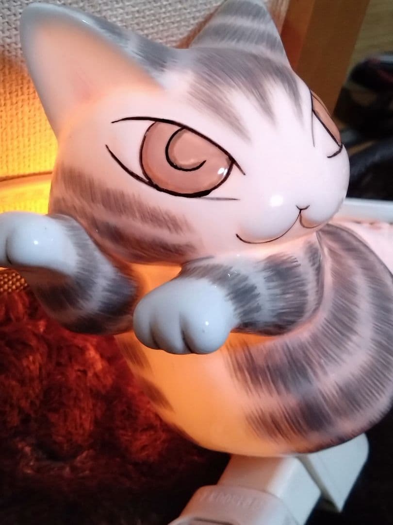 わちふぃーるど 天使フットライト 陶器製【レア】